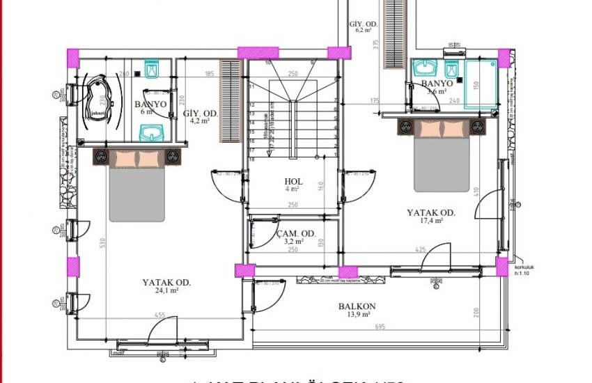 Antalya Belek'te Özel Bahçeli ve Havuzlu Modern Villalar 45