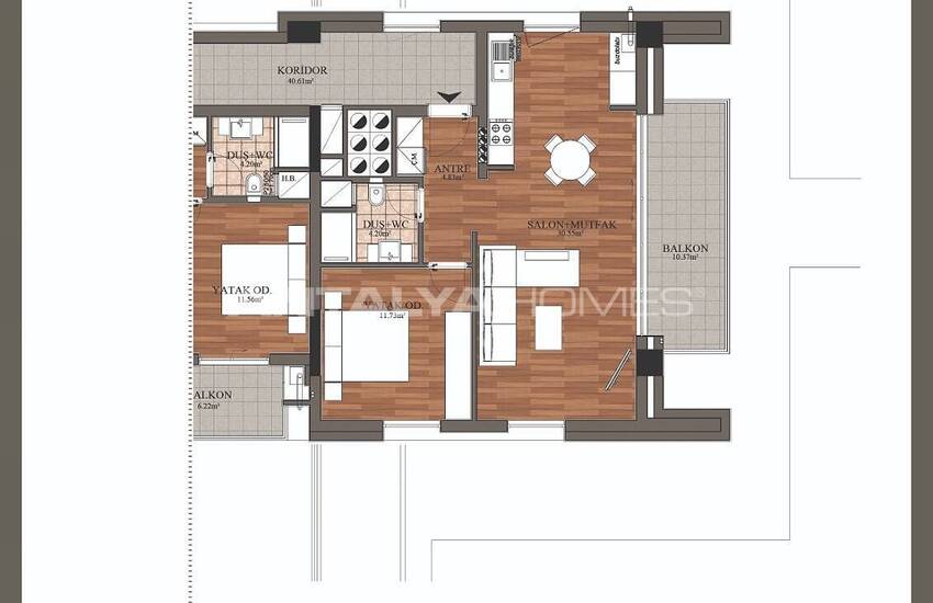 Moderna Fastigheter Bredvid Antalyas Flygplats I Aksu 22