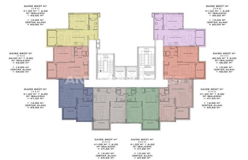 Lyxig Fastighet I Komplex Med Pooler I Alanya 21