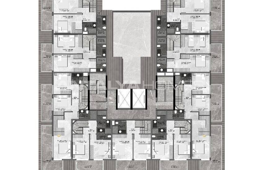 Wohnungen Mit Sozialen Einrichtungen In Mahmutlar Alanya 30