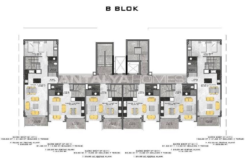 Appartements Avec De Riches Équipements Sociaux À Alanya 33