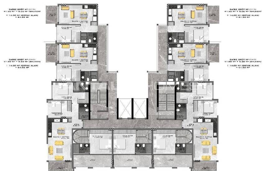Appartementen Met Rijke Sociale Voorzieningen In Alanya 49