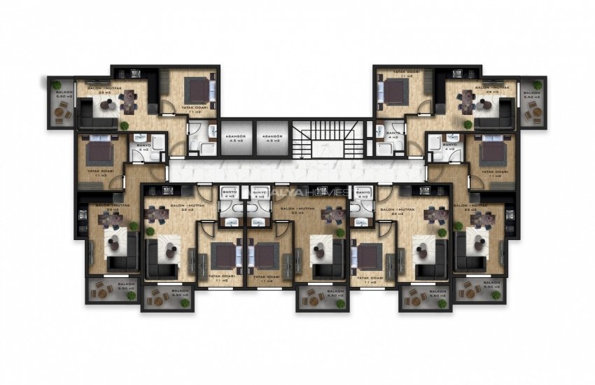 Alanya Apartments Within Walking Distance of the Beach 28