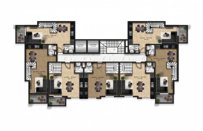 Alanya Apartments Within Walking Distance of the Beach 29