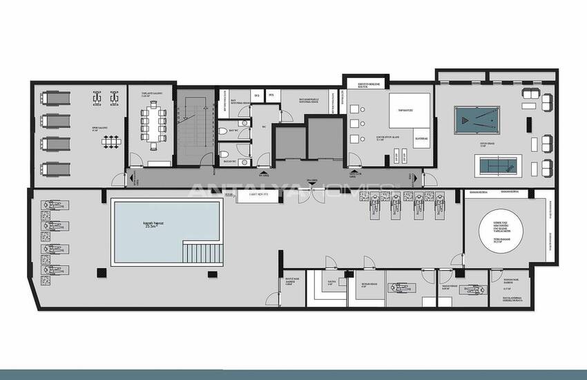 Immobilier Avec Piscines À Mahmutlar Alanya 17