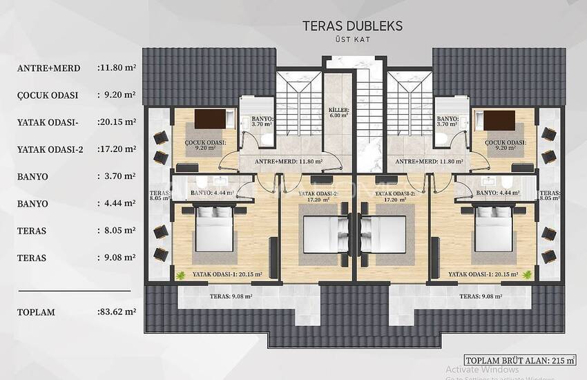 Luxury Designed Apartments in a Featured Project in Alanya 35