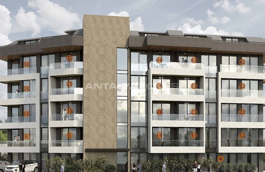Appartements Avec Piscines À Oba Alanya 27