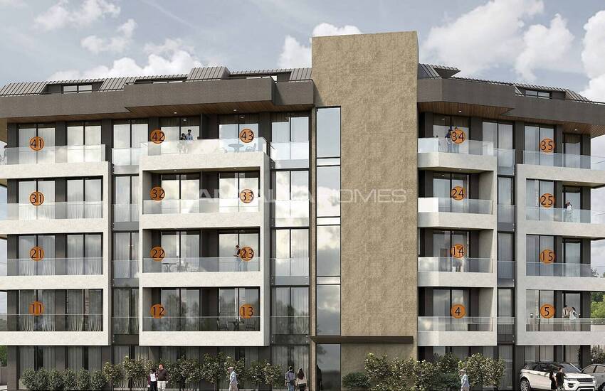 Appartements Avec Piscines À Oba Alanya 35