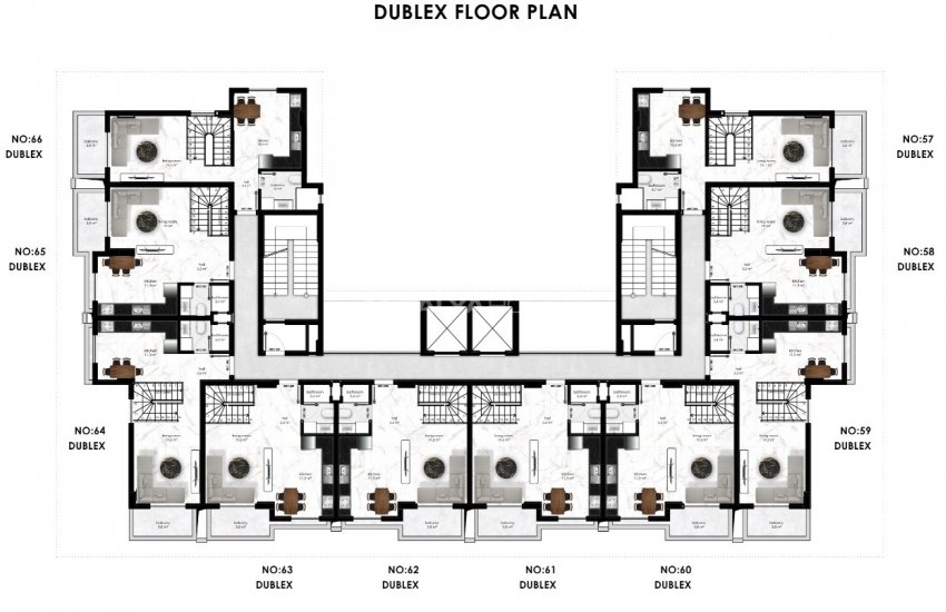 Sea View Contemporary Apartments in Avsallar, Alanya 22