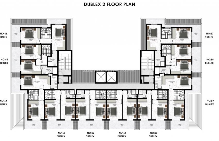 Sea View Contemporary Apartments in Avsallar, Alanya 23