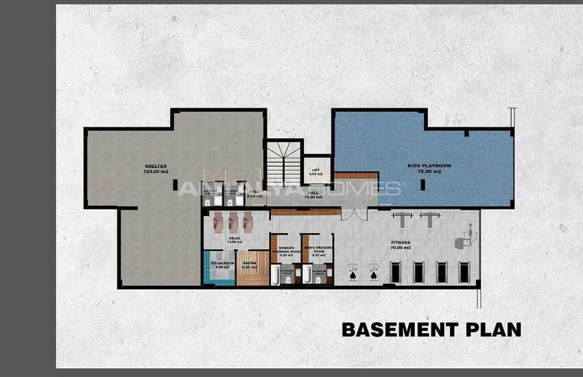 آپارتمان های آلانیا در یک پروژه با ویژگی های غنی در آوسالار 22