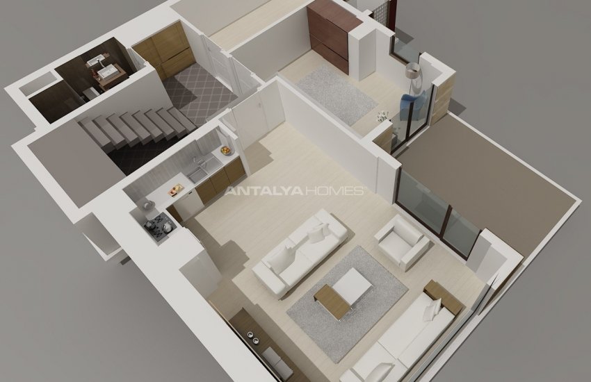 Chic Mountain and Forest View Villas in Konyaalti 40