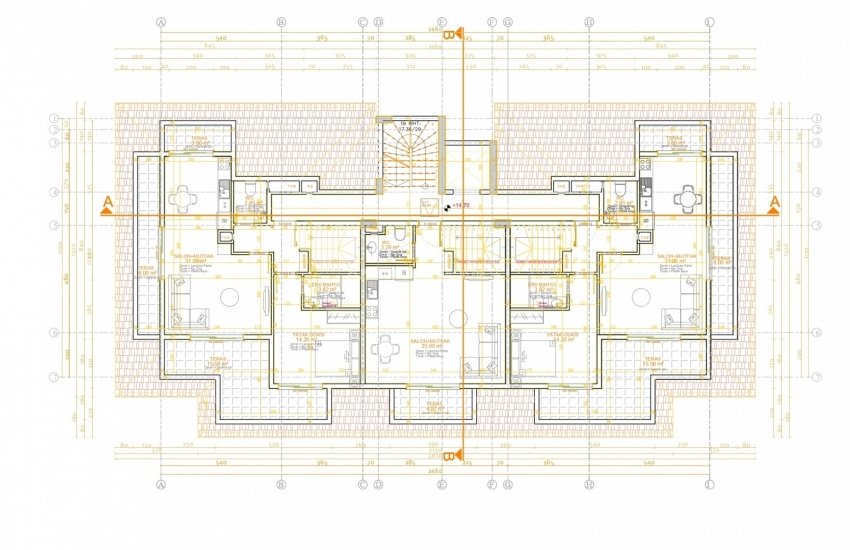 Luxury Flats in a Complex with Neoclassical Design in Alanya 20