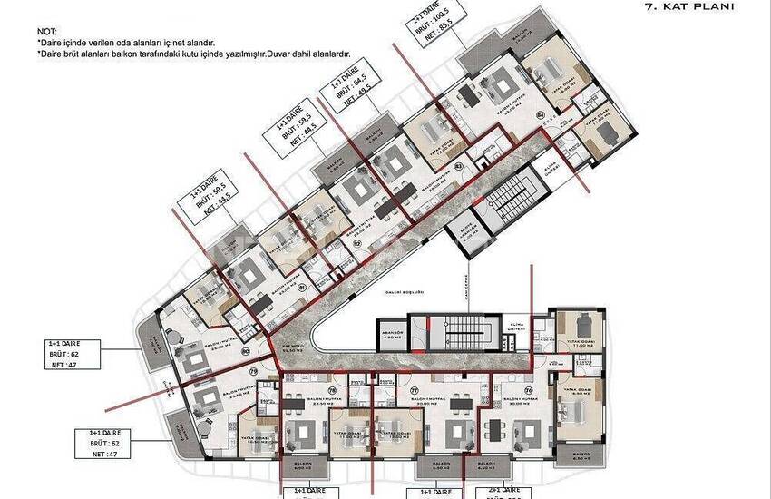 Appartements Modernes Avec Piscine À Alanya 13
