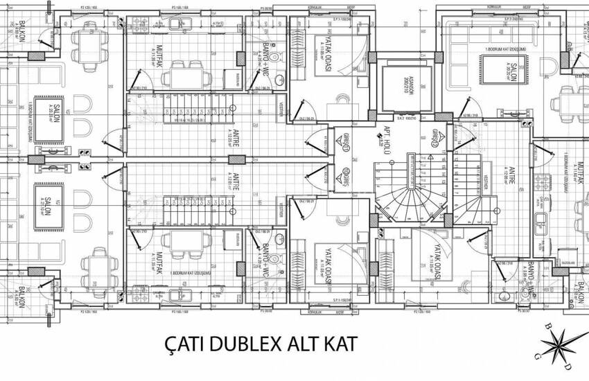 Современные Квартиры в Муратпаша, Анталия Рядом с Инфраструктурой 19