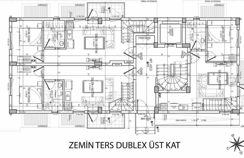 Современные Квартиры в Муратпаша, Анталия Рядом с Инфраструктурой 21