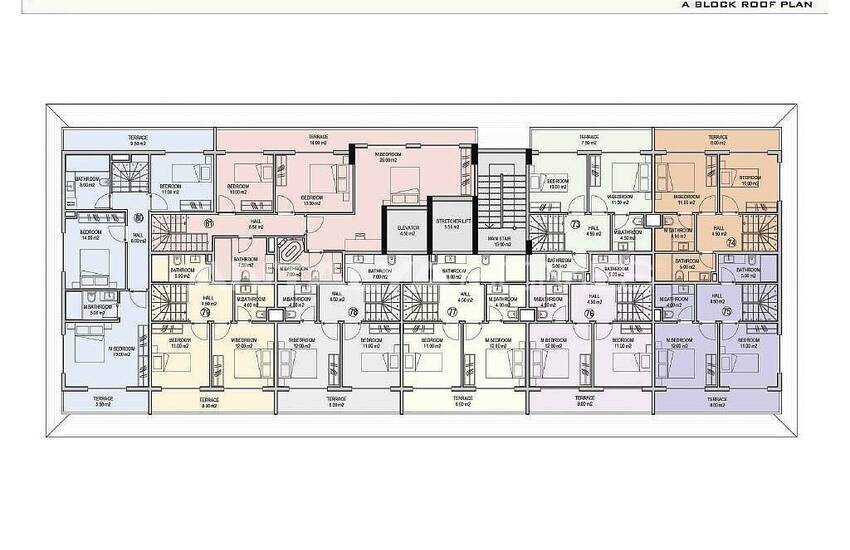 املاک جدید با دید دریا در مجتمعی در آلانیا 38