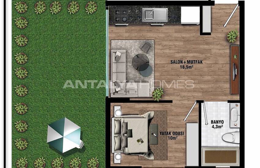Aksu Altıntaş'ta Satılık Akıllı Ev Sistemli Çağdaş Daireler 21