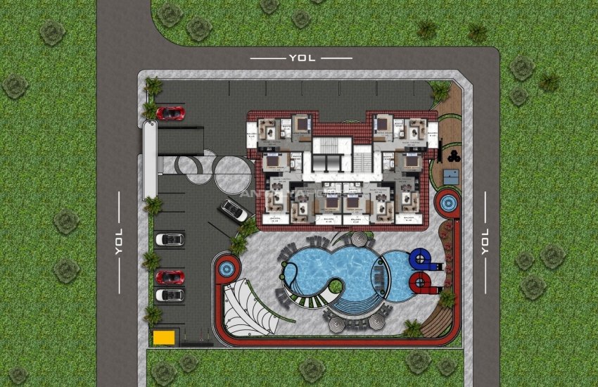 Sea View Properties Near the Beach in Alanya Demirtas 29