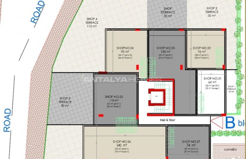 Investeringswinkels In Een Voetgangersgebied Van Alanya 3