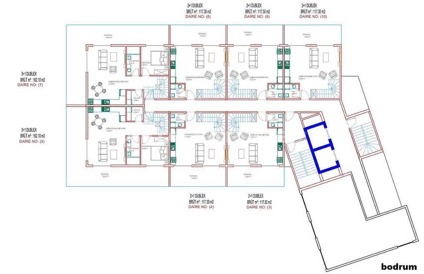 Affordable Sea View Apartments for Sale in Mahmutlar Alanya 16