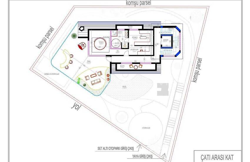 Alanya Kargıcak'ta Doğa İle İç İçe Konumda Manzaralı Şık Villa 50