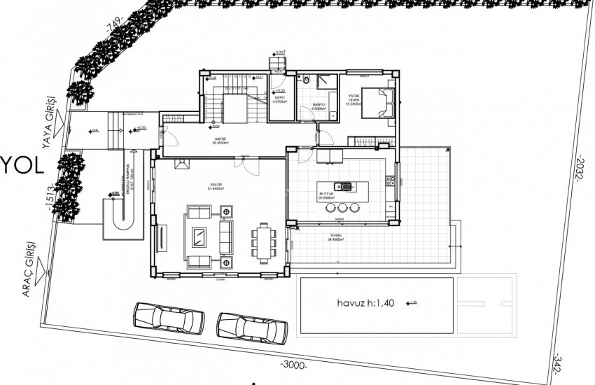 Luxe Villa with Car Parking Area in Antalya Dosemealti 11