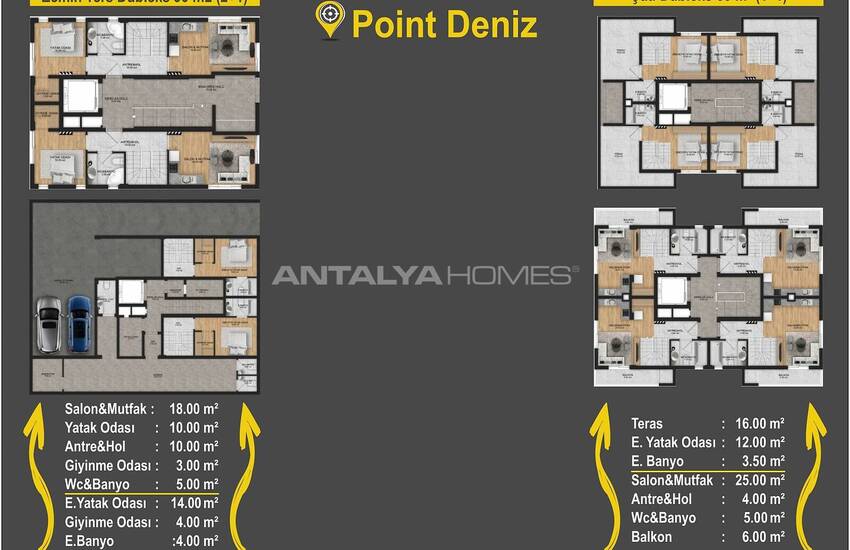 Well Located Real Estate in a New Project in Muratpaşa Antalya 23