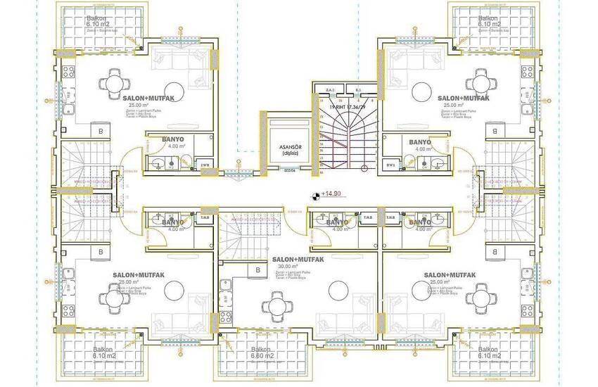 عقارات جديدة بالقرب من الشاطئ في ألانيا كارجيجاك 19