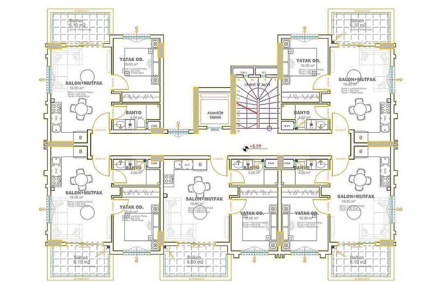 عقارات جديدة بالقرب من الشاطئ في ألانيا كارجيجاك 18