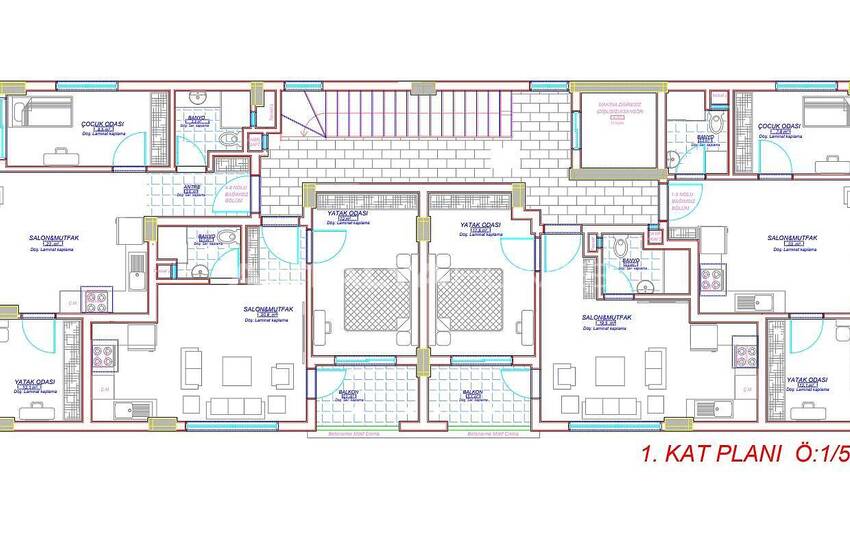 Apartments in a Boutique Project with Pool in Mahmutlar Alanya 23