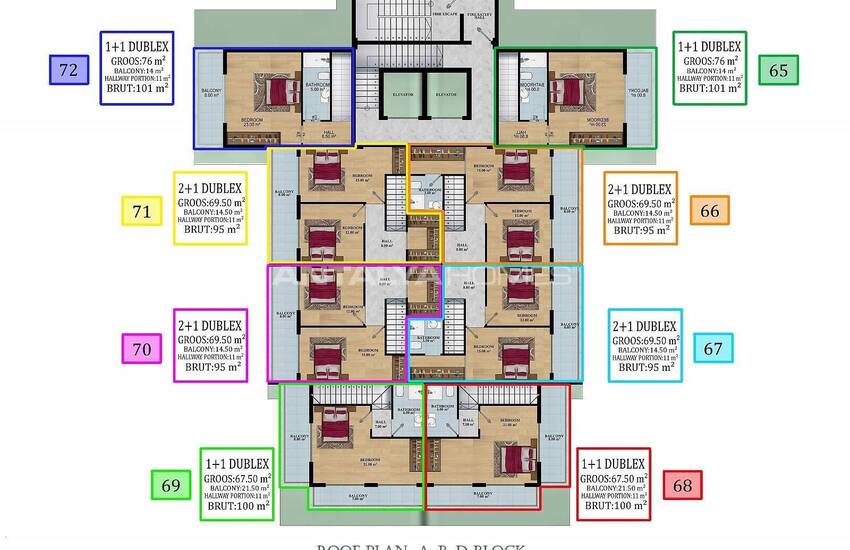 Первоклассная Недвижимость в Центре Авсаллара 15