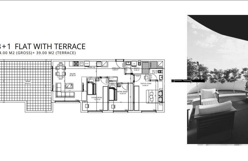 Real Estate in a Unique Luxe Complex in Altintas Antalya 21