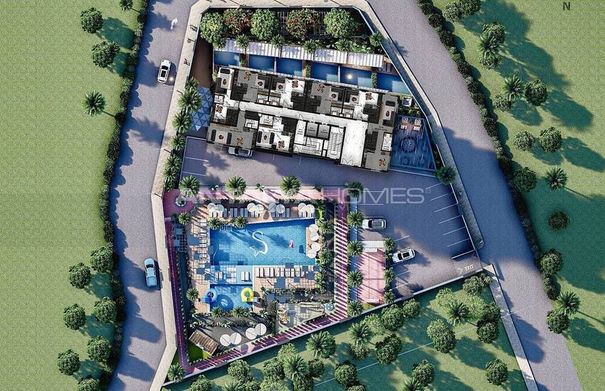 Appartements Confortables Dans Une Résidence Luxueuse À Alanya 48