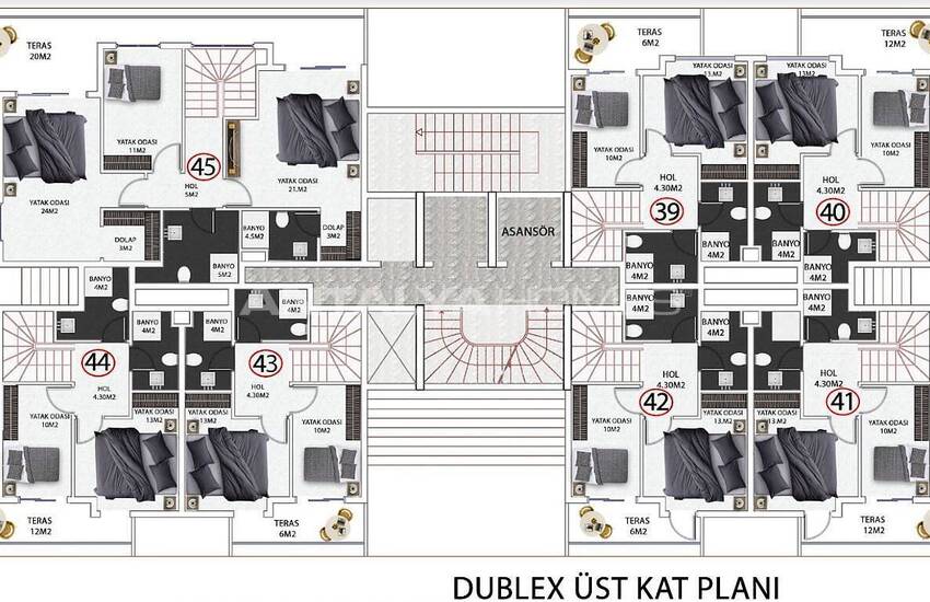 Investment and Luxurious Apartments to Buy in Alanya  10