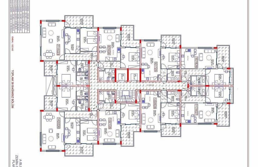 Appartementen In Een Complex Met Zwembad In Alanya Oba 29