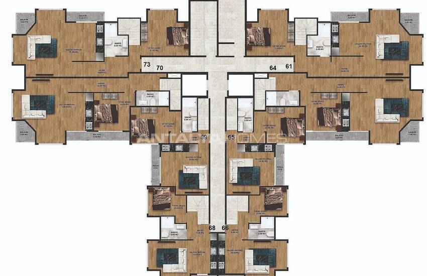 Apartments Walking Distance From the Beach in Alanya 10