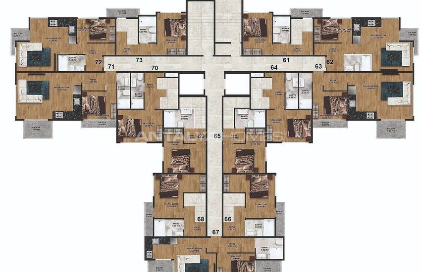 Apartments Walking Distance From the Beach in Alanya 11