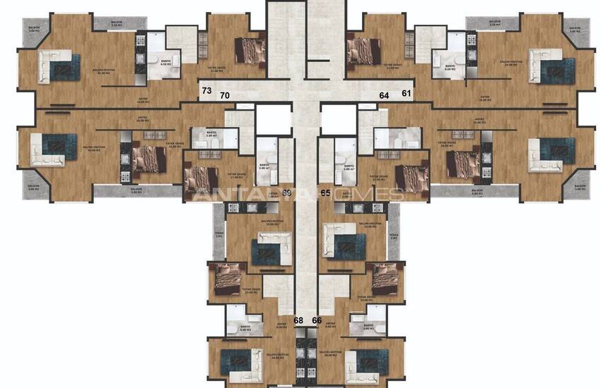 Apartments Walking Distance From the Beach in Alanya 15