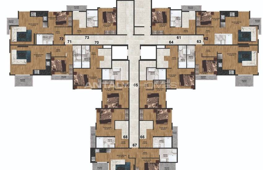 Apartments Walking Distance From the Beach in Alanya 16