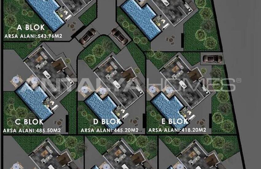 Стильные Отдельные Виллы Рядом с Пляжем в Калкане 36