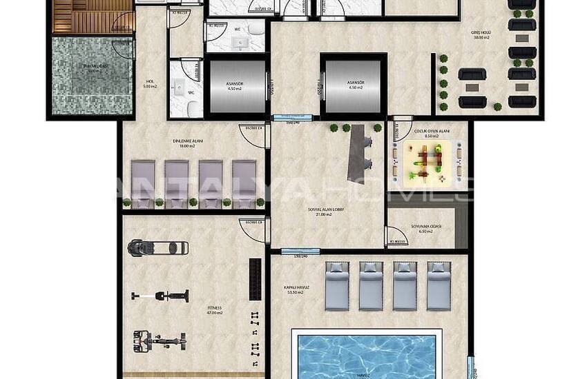 Elegante Und Luxuriöse Alanya Wohnungen Zu Verkaufen 35