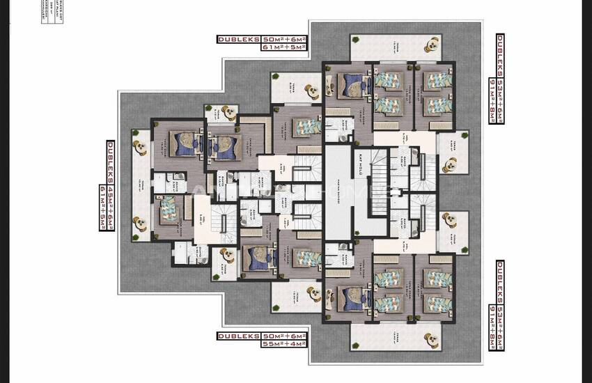 Affordable Opportunity to Buy Apartment in Alanya Kargicak 14