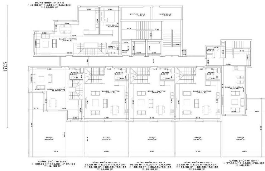 Okurcalar'da Akıllı Ev Sistemine Sahip Satılık Daireler 28