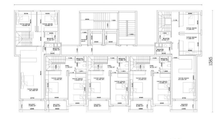 Okurcalar'da Akıllı Ev Sistemine Sahip Satılık Daireler 30