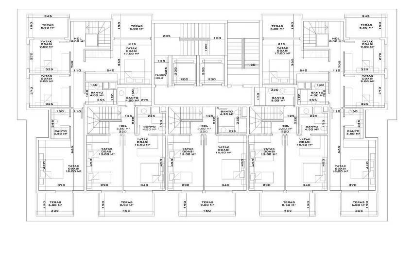 Okurcalar'da Akıllı Ev Sistemine Sahip Satılık Daireler 32