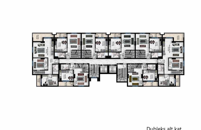Apartments Near the Beach in Mahmutlar Alanya 18