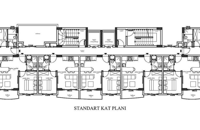 Real Estate in Complex with Rich Social Facilities in Alanya 16