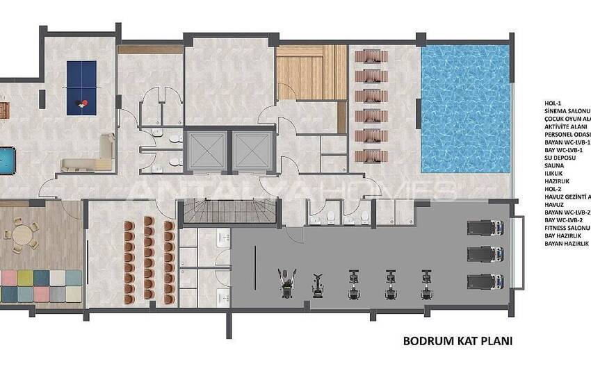 Snygga Lägenheter I Ett Lyxigt Komplex I Gazipasa Alanya 11