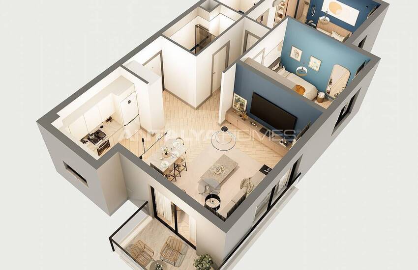 New-build Investment Real Estate in Antalya Aksu 30